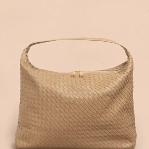 Bolso tipo cartera color taupe 105752