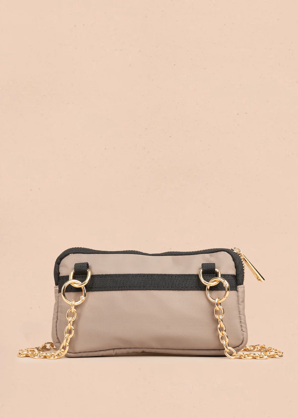 Porta celular color beige con cadena 106970 - Imagen 2