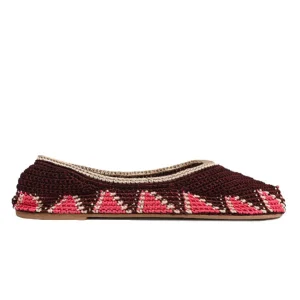 Bailarinas Crochet Marsala_Sunset