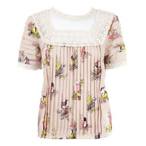 Camisa estampada Alicia birds