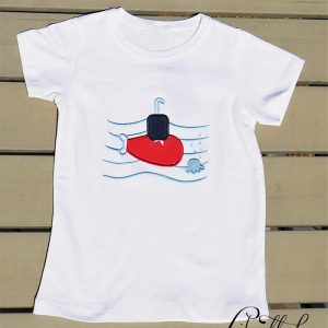 CAMISETA NIÑO SUBMARINO ESTRELLA