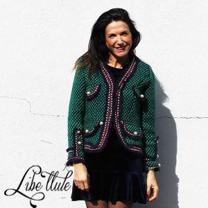 Chaqueta Chanel verde