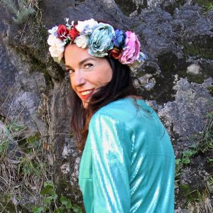 Corona de flores Lara