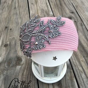 Diadema Audrey rosa palo