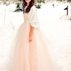 FALDA DE TUL EMPOLVADA