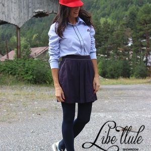 Falda Candy azul marina Libe llule