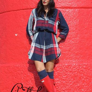 Vestido tartán Libe llule