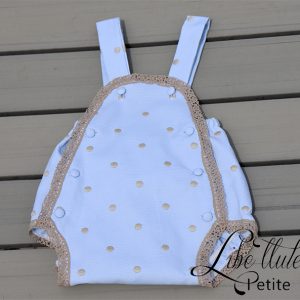 Ranita bebé de pique con topos