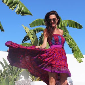 VESTIDO ASIMÉTRICO HIPPIE CHIC