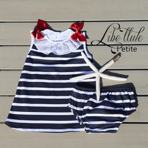 VESTIDO MARINERO BABERO